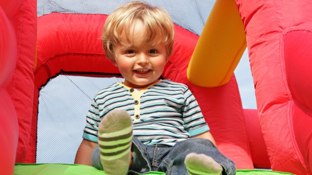 big on bouncing slide