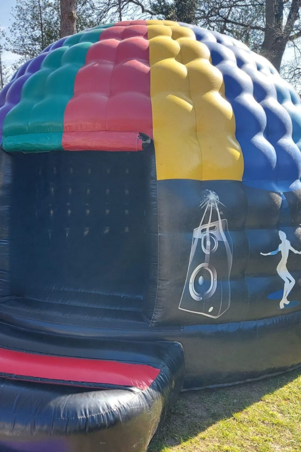 Disco Bouncy Castle 1